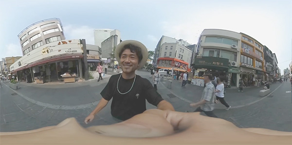 ナオトのぶらり散歩VR動画in韓国!!